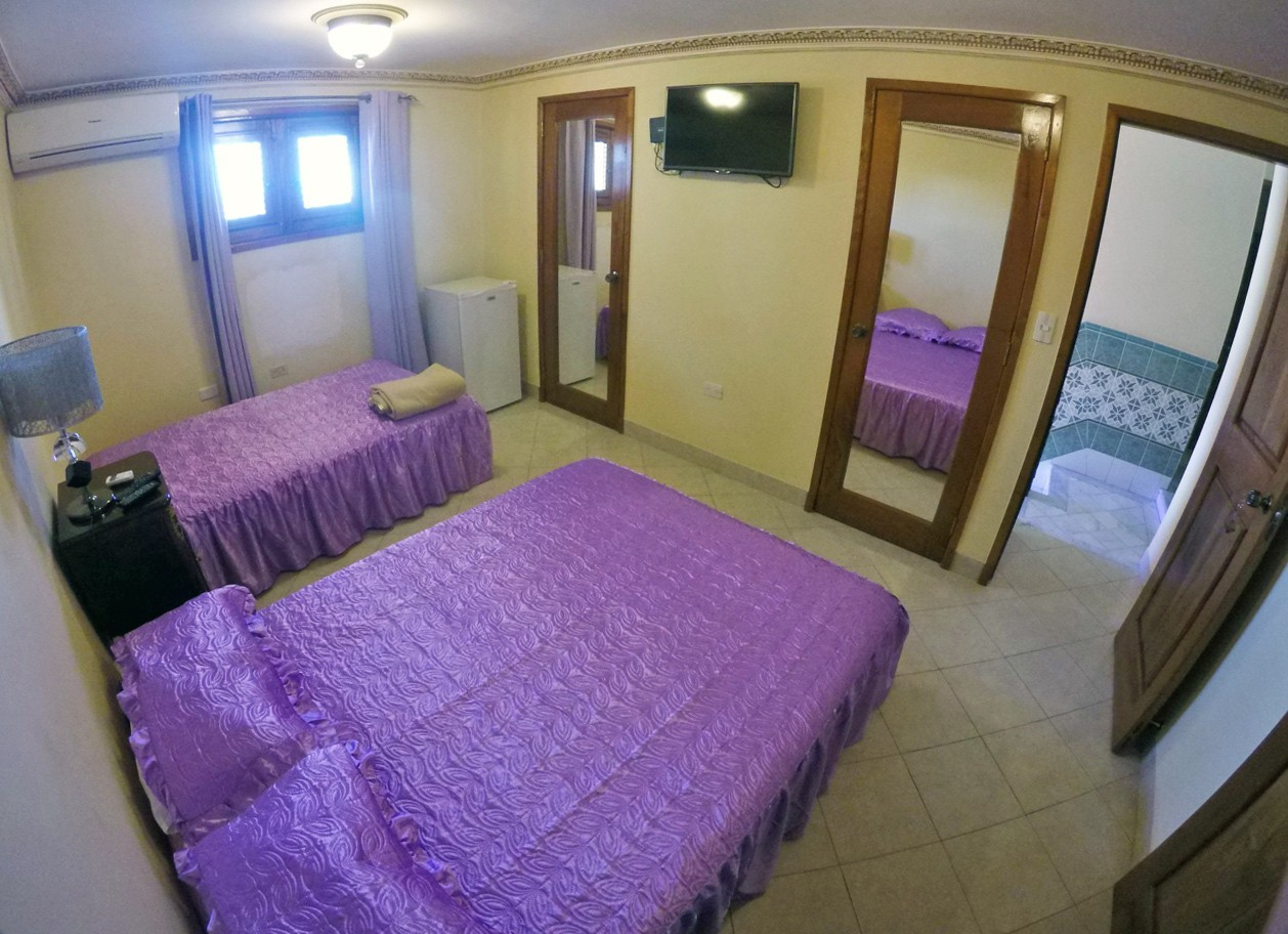 Rooms in Casa Naty have plenty of windows